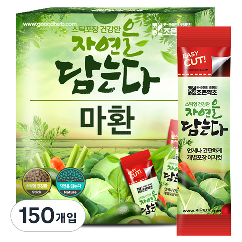 조은약초 마 산약 환 스틱, 3g, 150개입