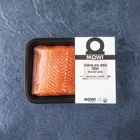 퇴근 후 집에서 즐기는 럭셔리 연어회 한 상