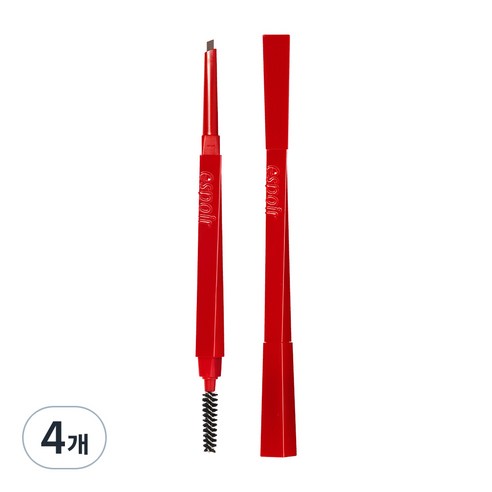 에스쁘아 더브로우 밸런스 펜슬 0.1g, 1호 클래식 브라운, 4개