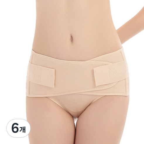콩 산후 골반 밴드 라이트베이지 L, 6개