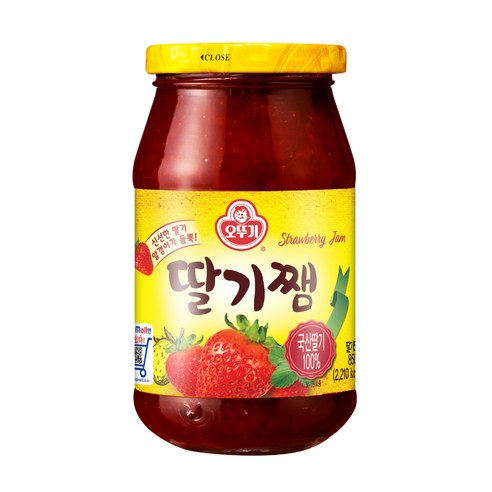 오뚜기 딸기쨈, 850g, 2개