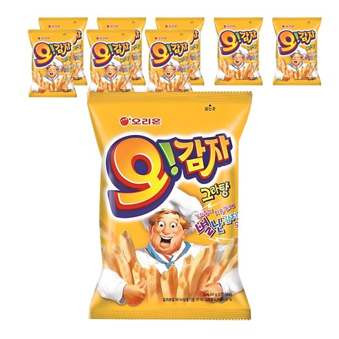 오리온 오감자 그라탕맛, 50g, 9개