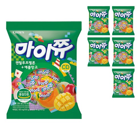 마이쮸 캔털루프멜론 + 애플망고 캔디