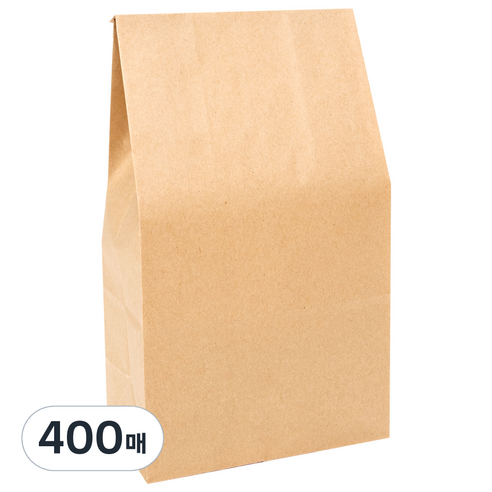 좋은기븐 종이봉투 소, 크라프트, 400매