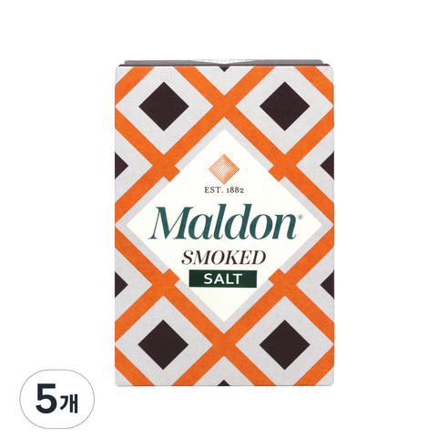 [말돈] MALDON 소금, 125g, 5개