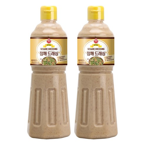 오뚜기 참깨드레싱, 1.04kg, 2개