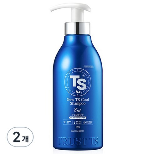 TS 뉴 쿨 샴푸, 500g, 2개