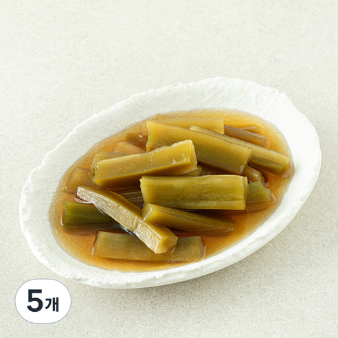 명심정 맛궁채, 120g, 5개