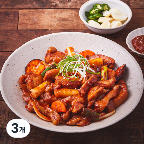 참푸드 홈클로 숯불향 닭갈비 2개입, 3개, 600g