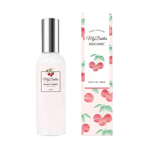 마이달리아 패브릭 퍼퓸 100ml, 블랙체리, 1개