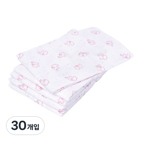 베이비붐 천기저귀 엘핀핑크, 30개입