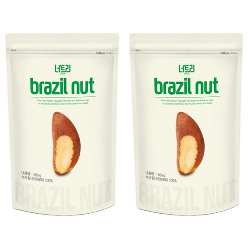 너트리 브라질너트, 500g, 2개