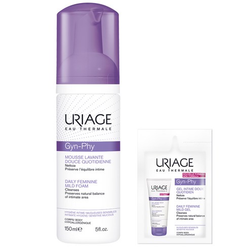 유리아쥬 진피 마일드 폼+마일드젤 3ml 여성청결제, 150ml, 1개