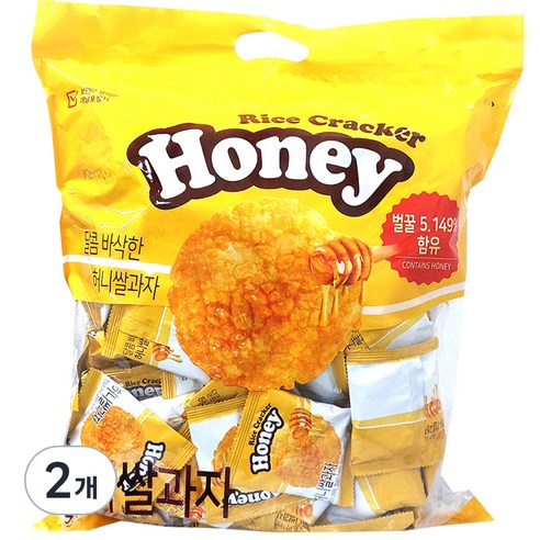 허니 쌀과자 크리스피, 900g, 2개