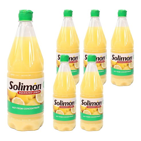솔리몬 스퀴즈드 레몬즙, 990ml, 6개