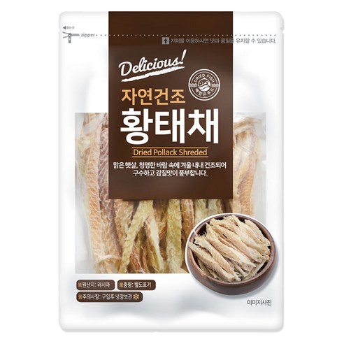 해맑은푸드 황태채, 400g, 1개
