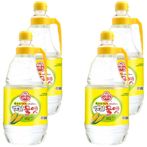 오뚜기 옛날 물엿, 2.45kg, 4개