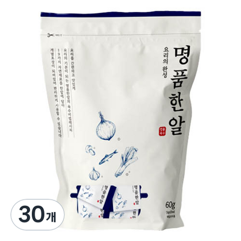 제이웰푸드 요리의 완성 명품 한알 20p, 30g, 30개