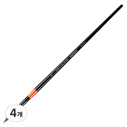 바바라 수채화붓 300R, 10호, 4개