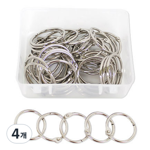 실버 오링 40p, 40mm, 4개
