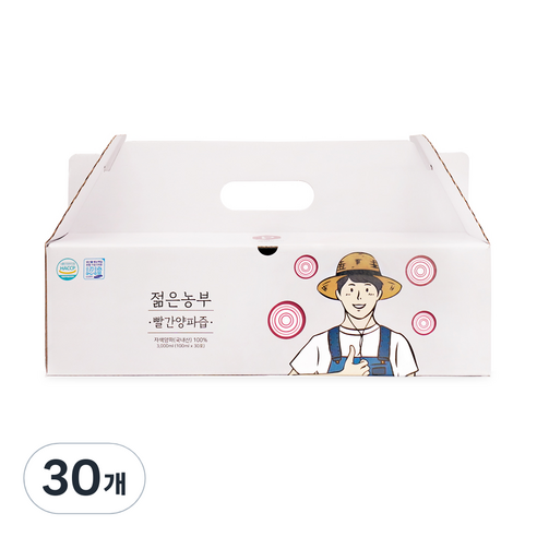 젊은농부 빨간양파즙, 3L, 30개
