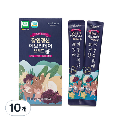 장인정신에브리데이 브리드, 195g, 10개