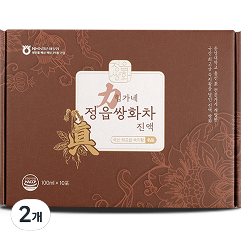 힘가네 정읍 쌍화차, 100ml, 10개입, 2개