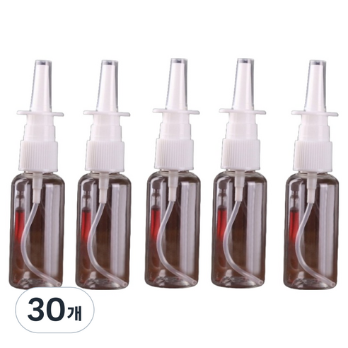포근상점 코스프레이 식염수 세척 공병 투명 30ml, 30개