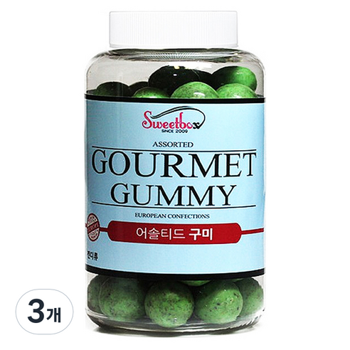 스위트박스 민트 앤 초코칩 말트볼 초콜릿, 300g, 3개