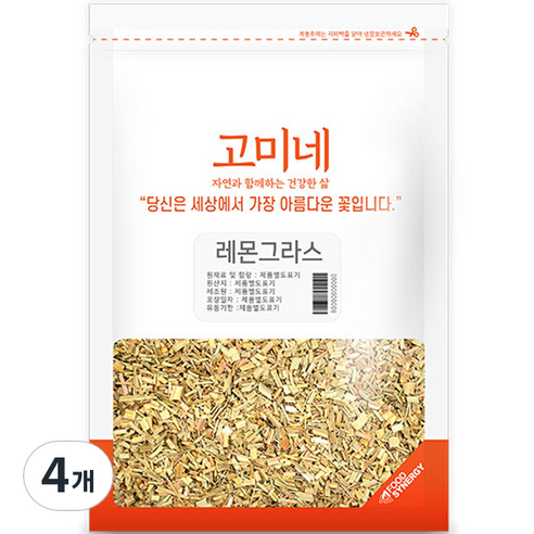 고미네 레몬그라스, 200g, 1개입, 4개