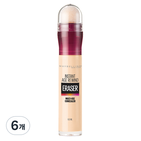 메이블린 뉴욕 에이지 리와인드 스틱 컨실러 6ml, 뉴트럴라이저, 6개