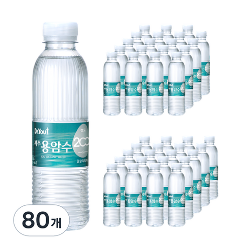 오리온 닥터유 제주용암수 음료, 330ml, 80개