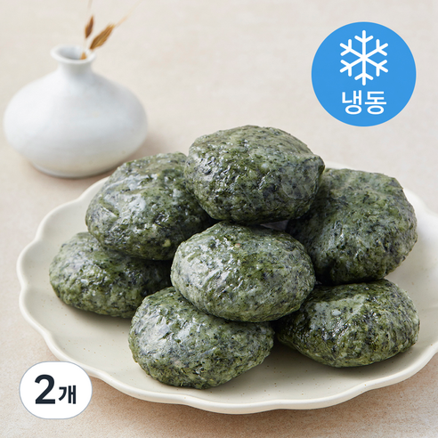 착한떡 제주해풍쑥 밥알찹쌀떡 (냉동), 60g, 2개, 10개입