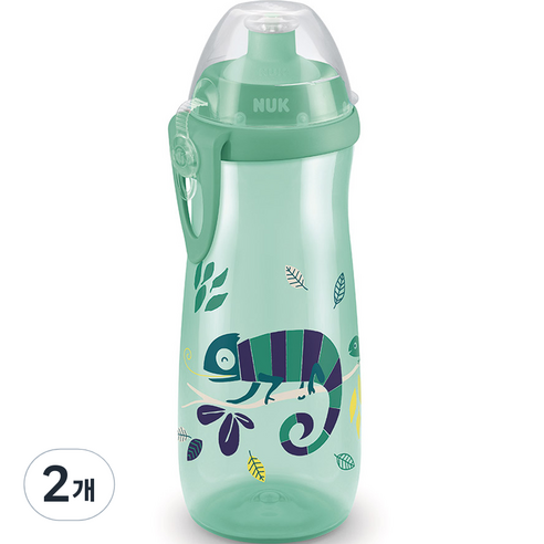 누크 주니어 스포츠컵 450ml, 카멜레온, 2개