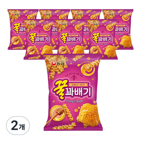 꿀꽈배기 8p, 167g, 16개