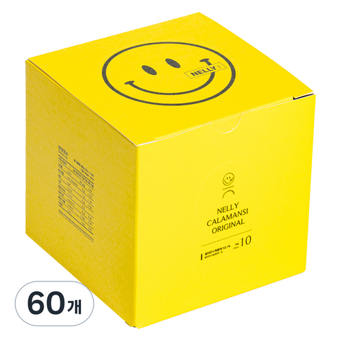 NELLY 깔라만시 오리지널, 30g, 60개