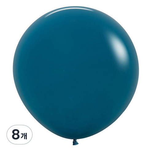 셈퍼텍스 풍선 60cm, 딥틸, 8개