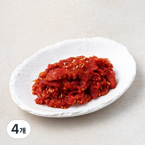 더반찬 명태회무침, 80g, 4개