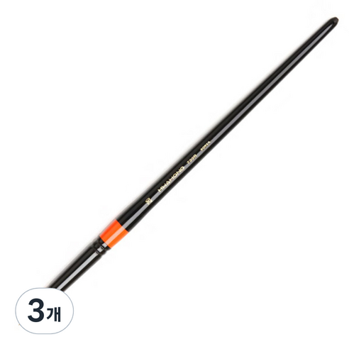 화홍산업 수채화붓 700, R 20호, 3개