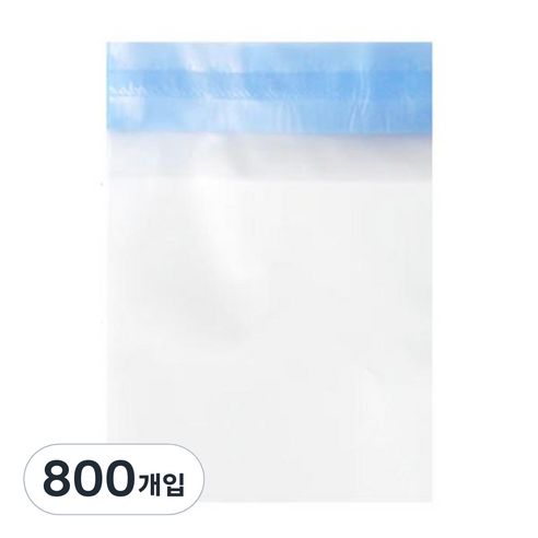 접착식 무지 반투명 opp 봉투, 800개