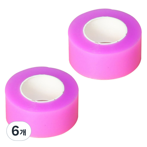 알로데 핀치 앤 나노 양면테이프 3cm x 3m, TYPE09 퍼플, 6개