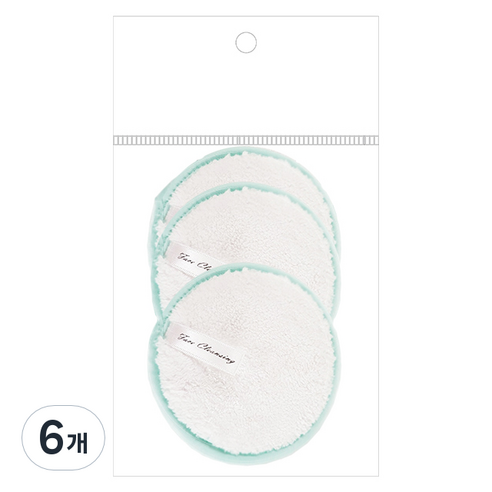 다크니스 메이크업 클렌징 타올, 6개