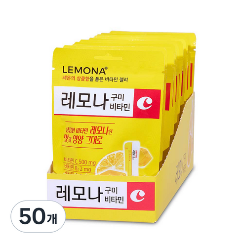 비타민  레모나 구미 비타민, 43g, 40개