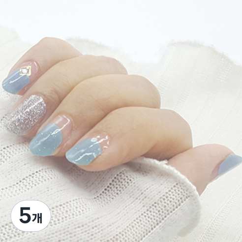 굿드림 스톤펄 젤네일 스트립, B15 두근두근하늘, 5개