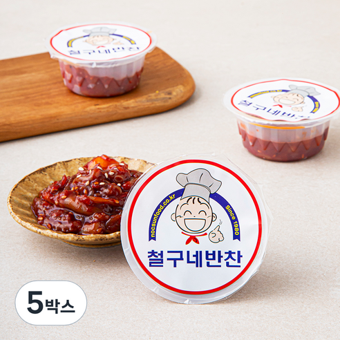 철구네 낙지젓 3개입, 180g, 5박스
