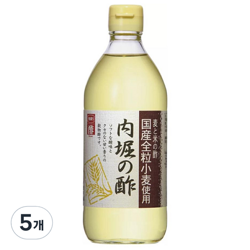 우치보리 식초, 5개, 500ml