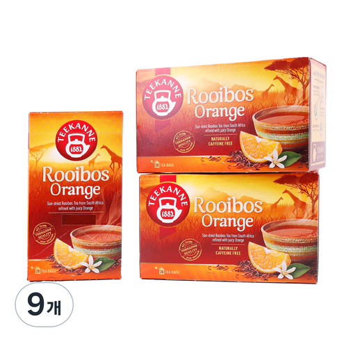 티칸 루이보스 오렌지, 1.75g, 20개입, 9개