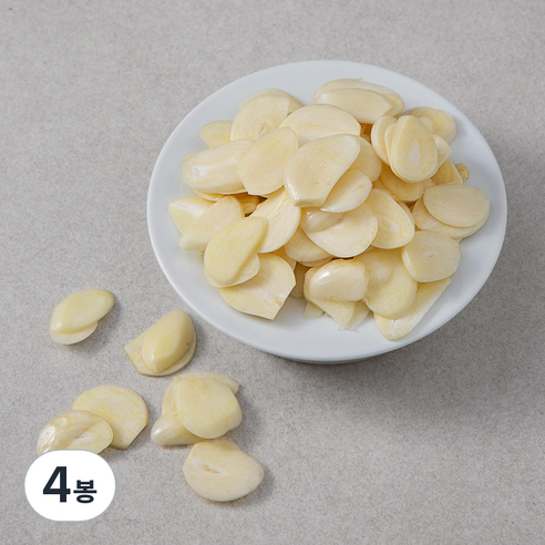 국내산 저민마늘, 200g, 4봉