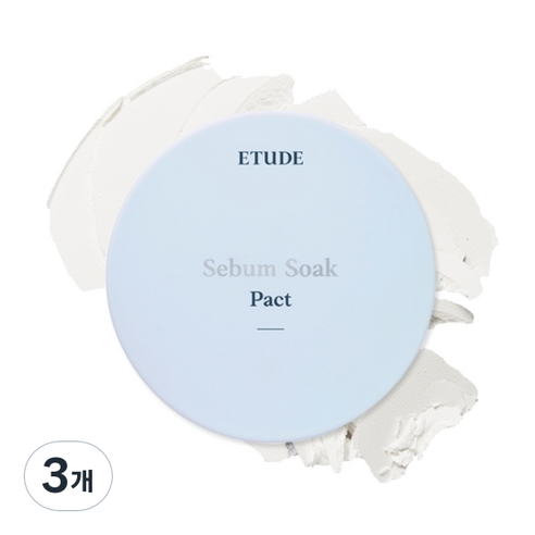 에뛰드 피지쏙 팩트 9.5g, 3개