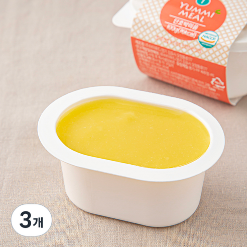 얌이밀 초기 만4~6개월 이유식, 단호박, 100g, 3개